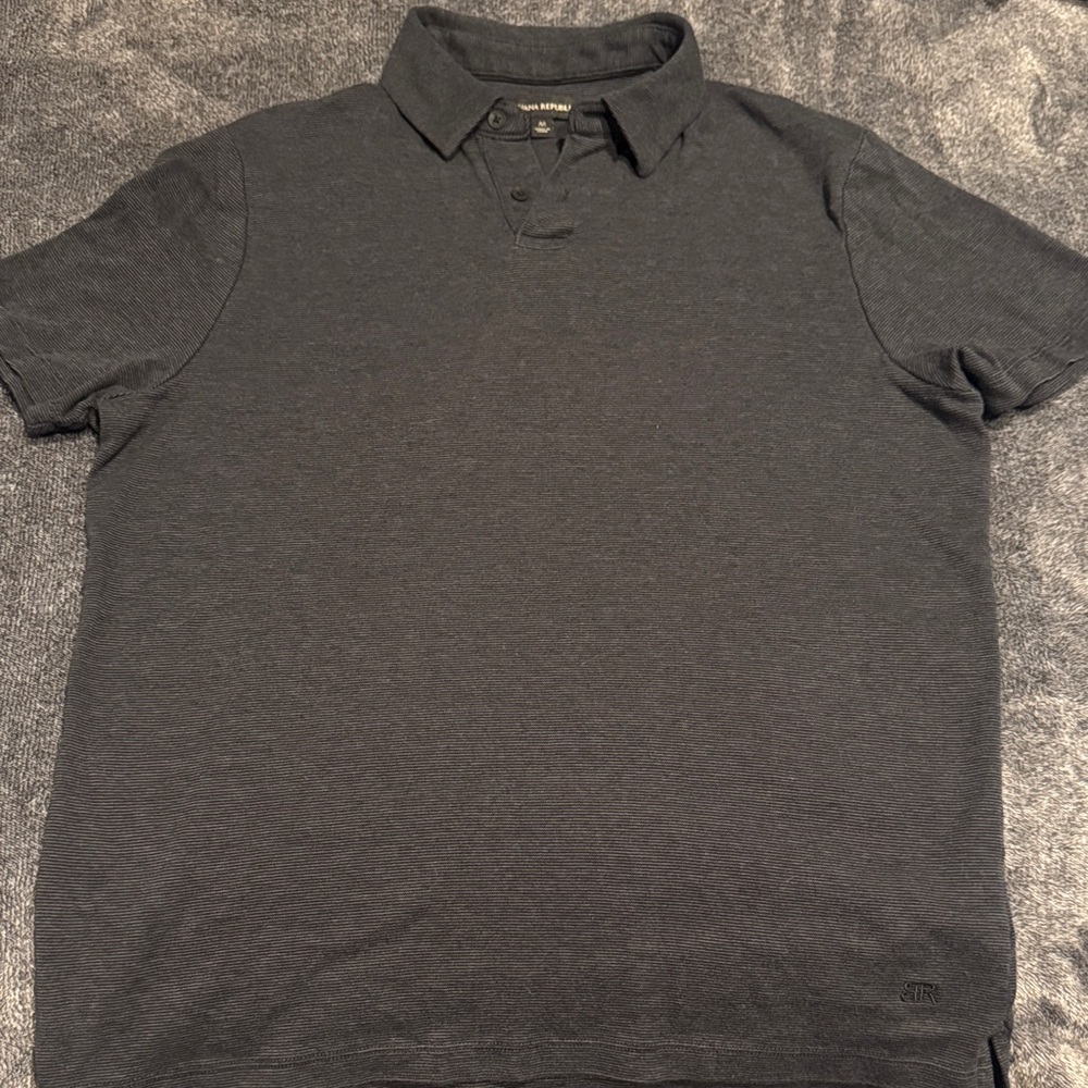 Banana Republic Charcoal Polo Shirt